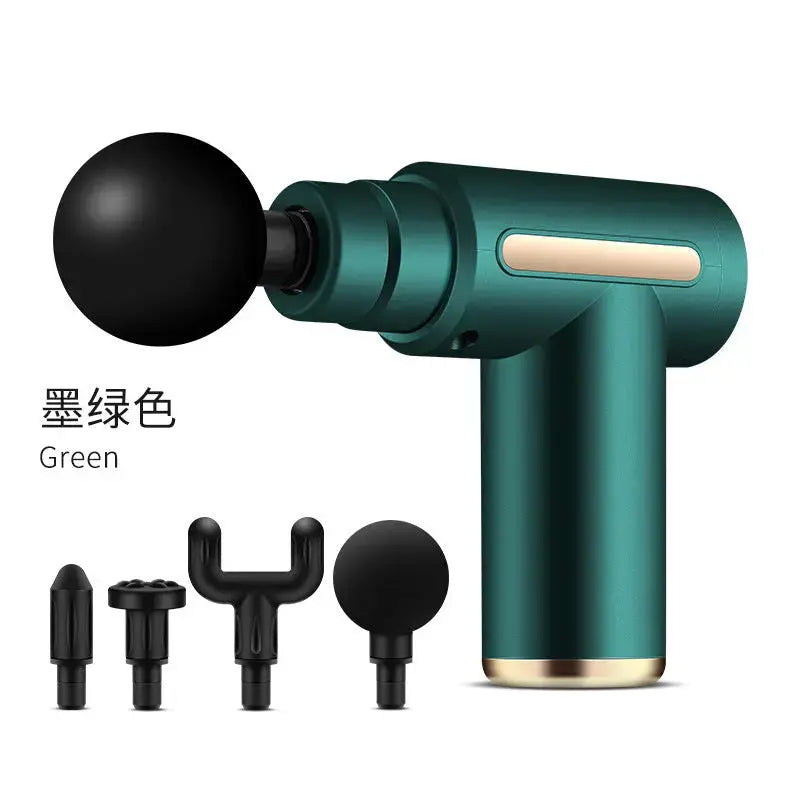 Cross border portable mini muscle relaxation electric massager small ladies mini massage gun 720 fascia gun My Store