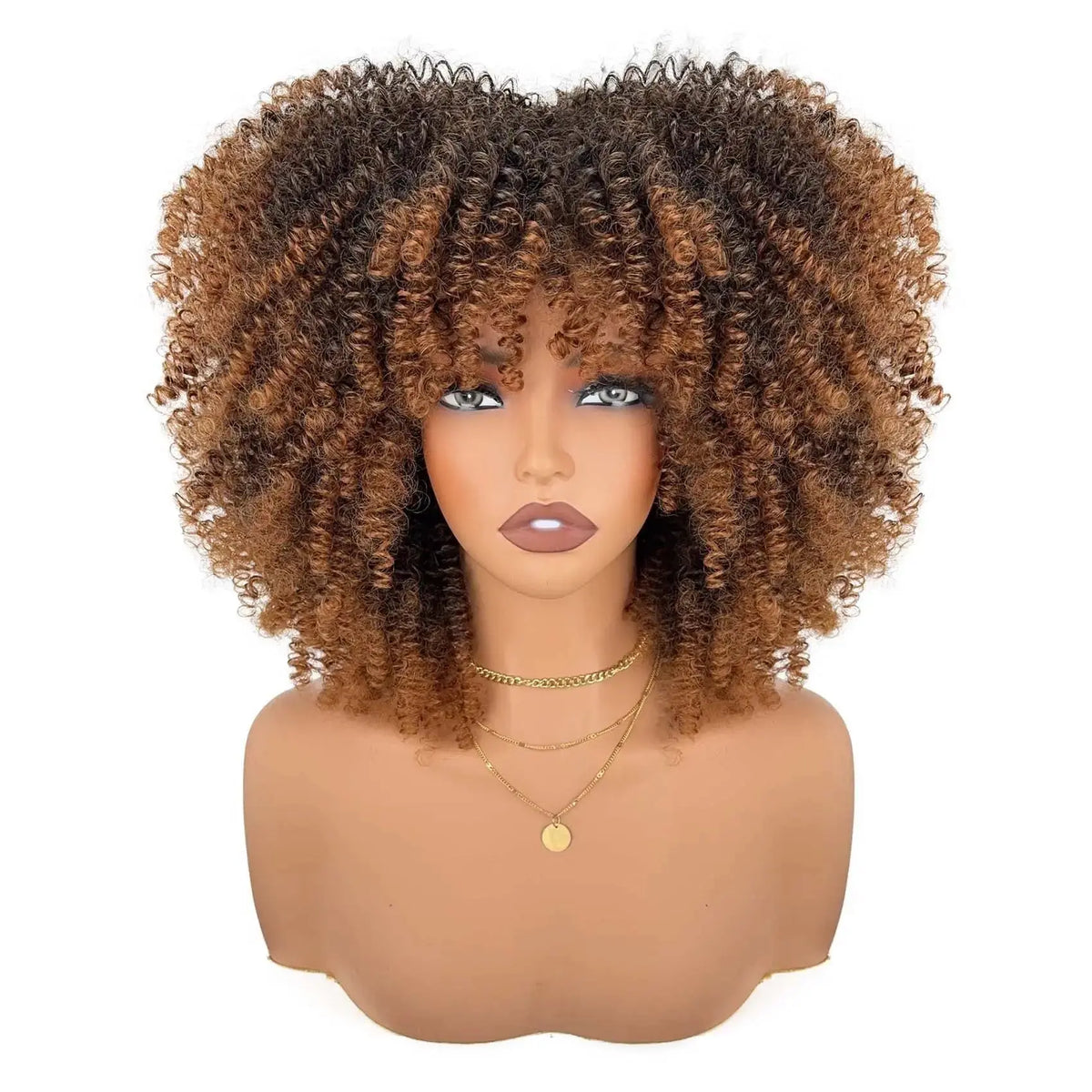 Short Curly Synthetic Wigs My Store