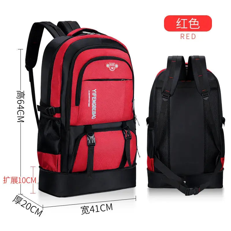Large Backpack Men's Large Travel Backpack Women's Travel Mountaineering Outdoor Large-capacity Luggage Backpack My Store