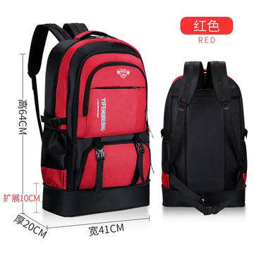 Large Backpack Men's Large Travel Backpack Women's Travel Mountaineering Outdoor Large-capacity Luggage Backpack My Store