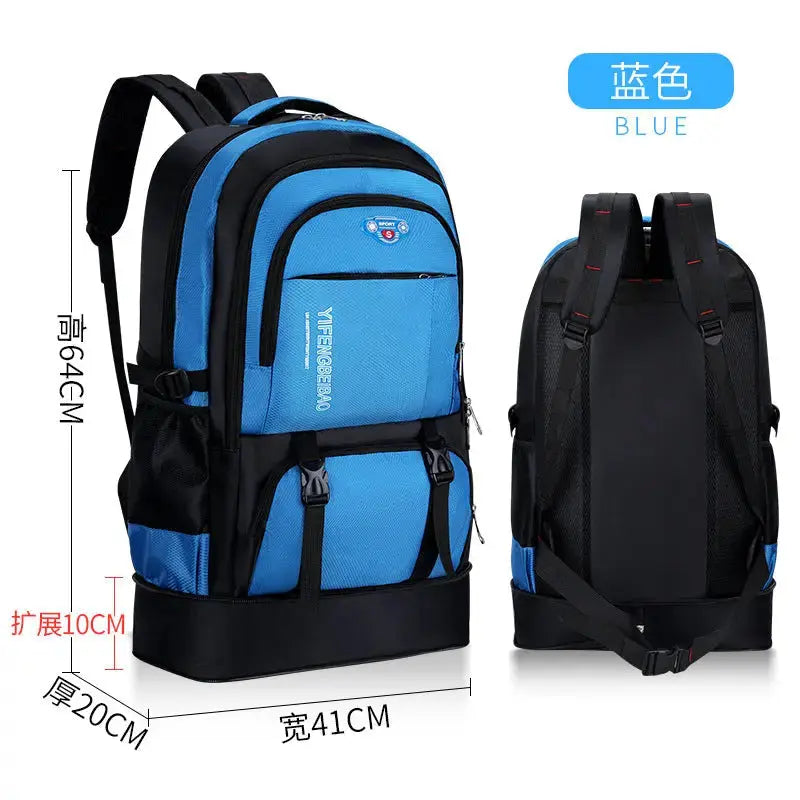 Large Backpack Men's Large Travel Backpack Women's Travel Mountaineering Outdoor Large-capacity Luggage Backpack My Store