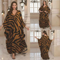 Cotton Printed Vacation Beach Long Dress for Women, Loose Long Dress, Bikini Cover-Up, Sun Protection Clothing My Store