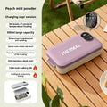 New Model of Water-Free Heating Lunch Box, USB Charging Portable Insulated Lunch Box, 304 Stainless Steel Electric Heating Lunch Box My Store