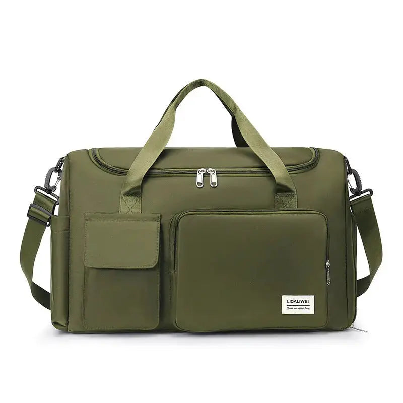New Portable Travel Bag Dry And Wet Separation Swimming Sports Fitness Bag Short Business Trip Lightweight Luggage Bag Yoga Bag My Store