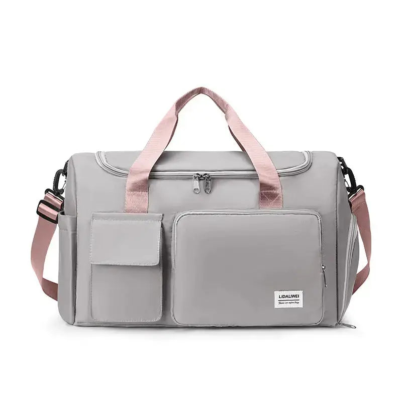 New Portable Travel Bag Dry And Wet Separation Swimming Sports Fitness Bag Short Business Trip Lightweight Luggage Bag Yoga Bag My Store