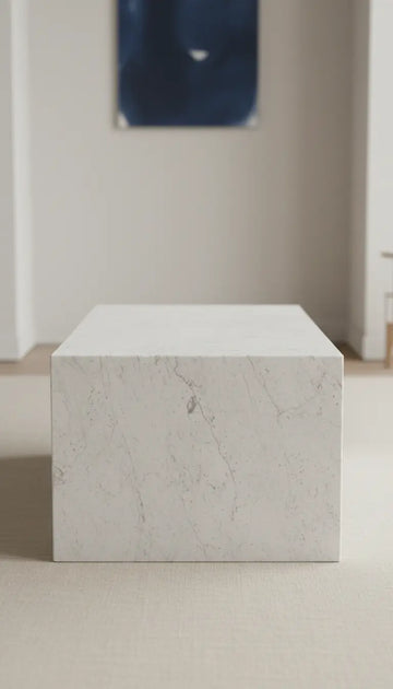 White marble coffee table Velmora