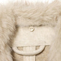 Womens Faux Fur Collar Coat My Store
