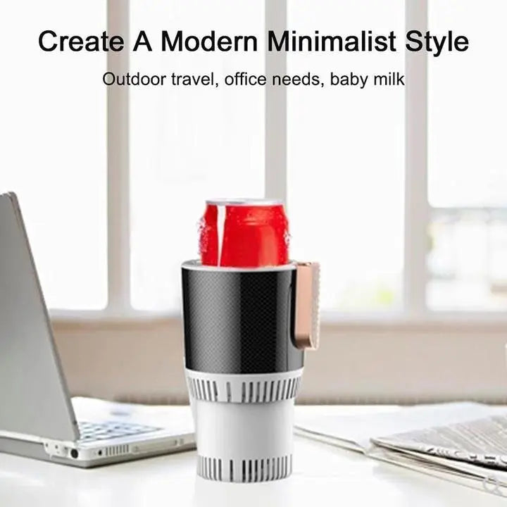 2 in 1 Electric Car Cup Holder Velmora