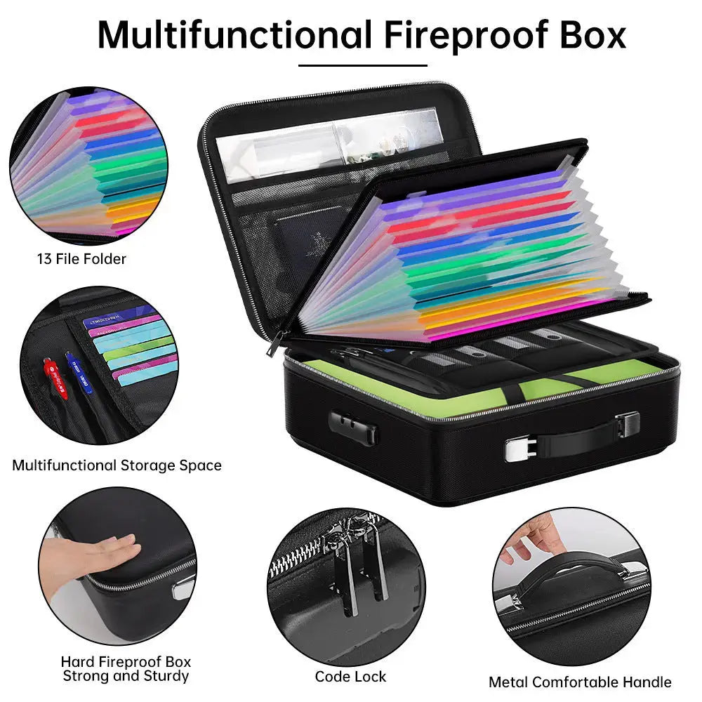 Waterproof Fireproof Document Storage Bag My Store