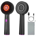 3 In 1 Red Light Scalp Massager Brush Cordless Hair Oil Applicator Massage Comb with 3 Modes Rechargeable IPX7 Waterproof Doba
