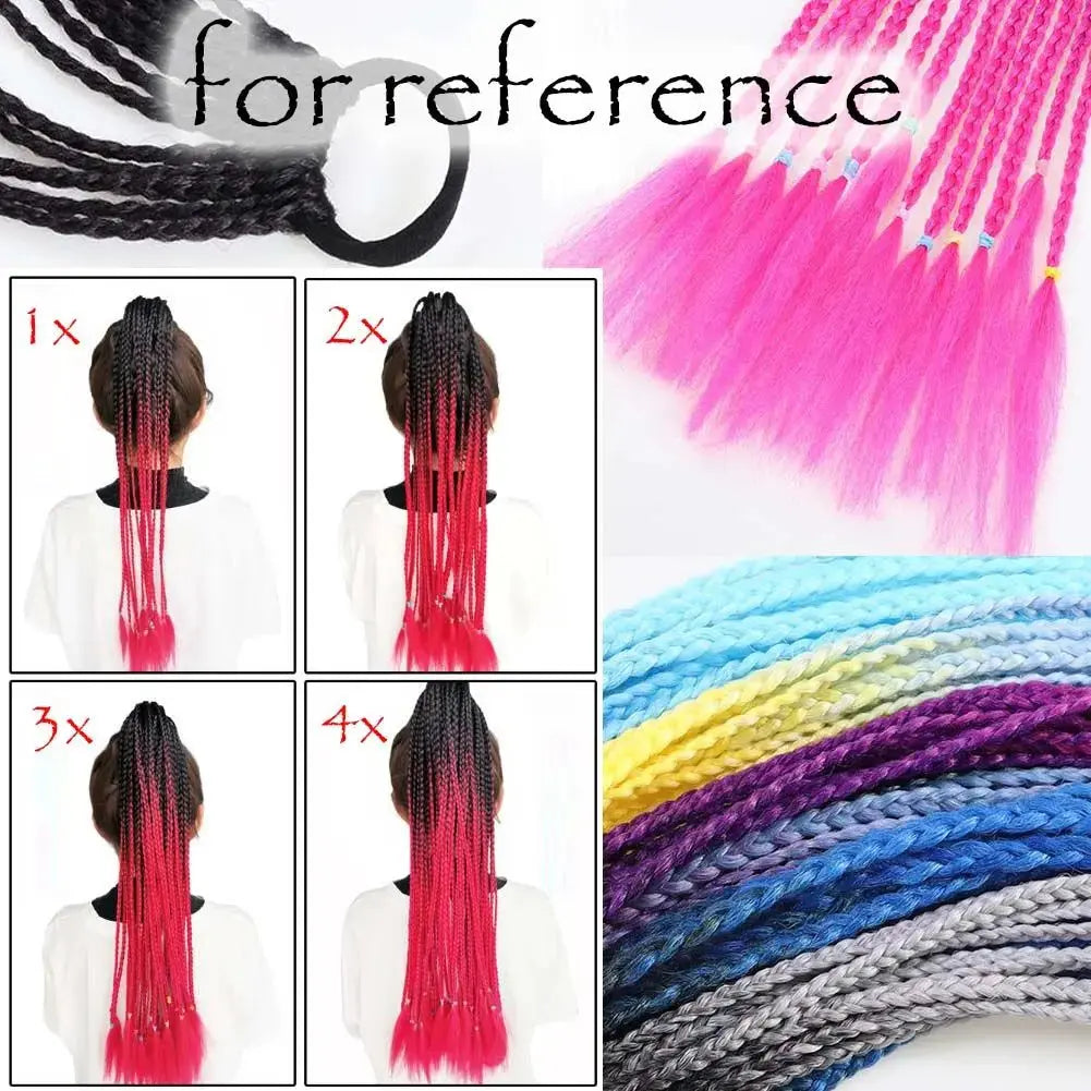 Chic Braid Hairpieces for Nightlife and Costume Events Doba