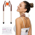 Human-Like Neck Massager With Heat Cordless Neck Massager for Pain Relief Deep Tissue Shiatsu Massager for for Neck Shoulders Back Legs Doba