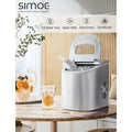 Mini Portable Electric Ice Maker Machine with Ice Scoop Doba