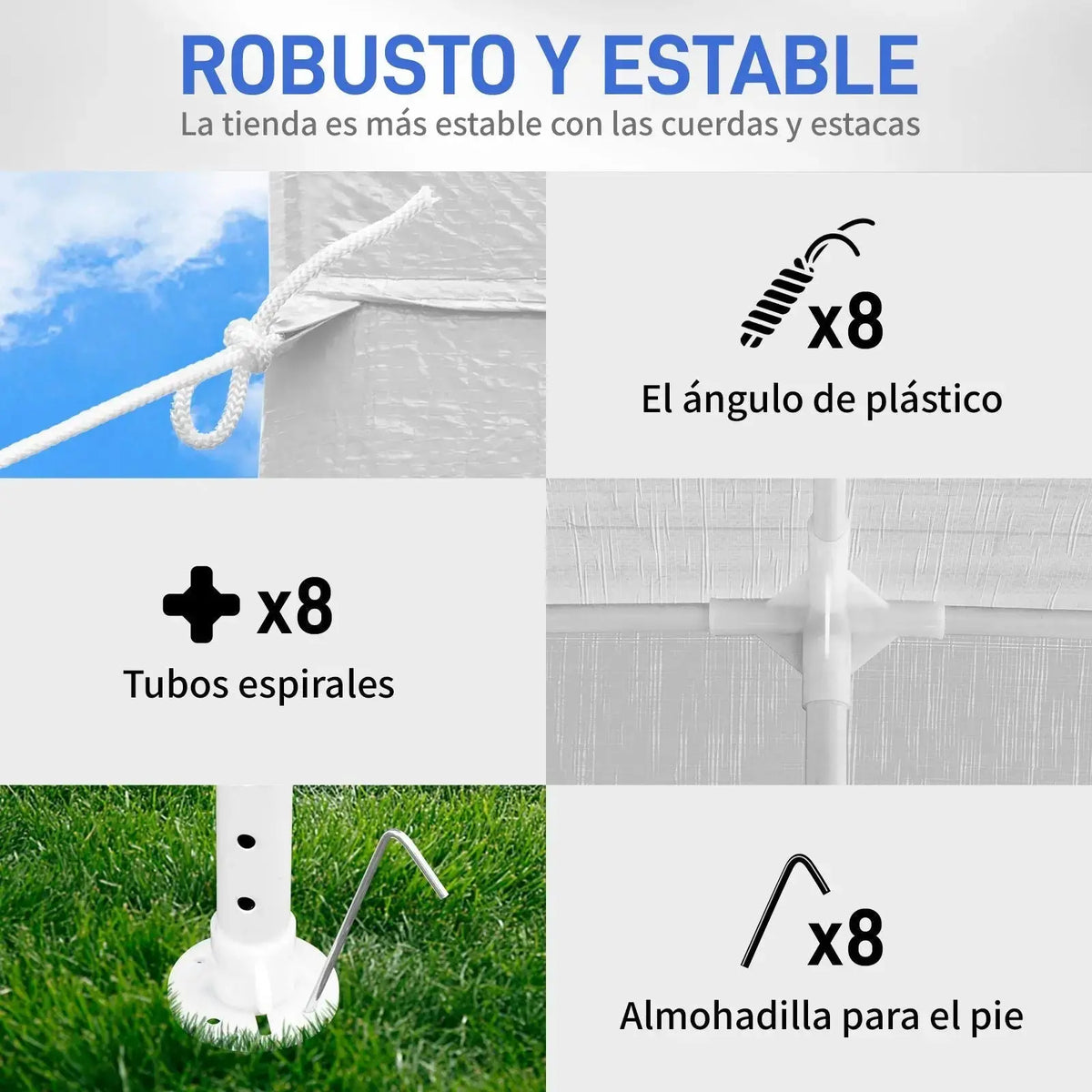 10'x30' Outdoor Party Tent with 8 Removable Sidewalls, Waterproof Canopy Patio Wedding Gazebo, White (self-pickup ONLY) Doba