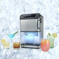 Portable Countertop Ice Maker for Soft Nugget Ice at Home Doba