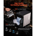 Countertop Ice Maker, 22 lbs per Day, Self-Cleaning Portable Machine with Tong, Drawer-Style Ice Access, Ice-Making Machine with Large Square Cubes, for Home, Kitchen, Office, Bar & Party Doba