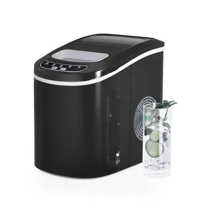 Mini Portable Electric Ice Maker Machine with Ice Scoop Doba
