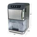 Portable Countertop Ice Maker for Soft Nugget Ice at Home Doba