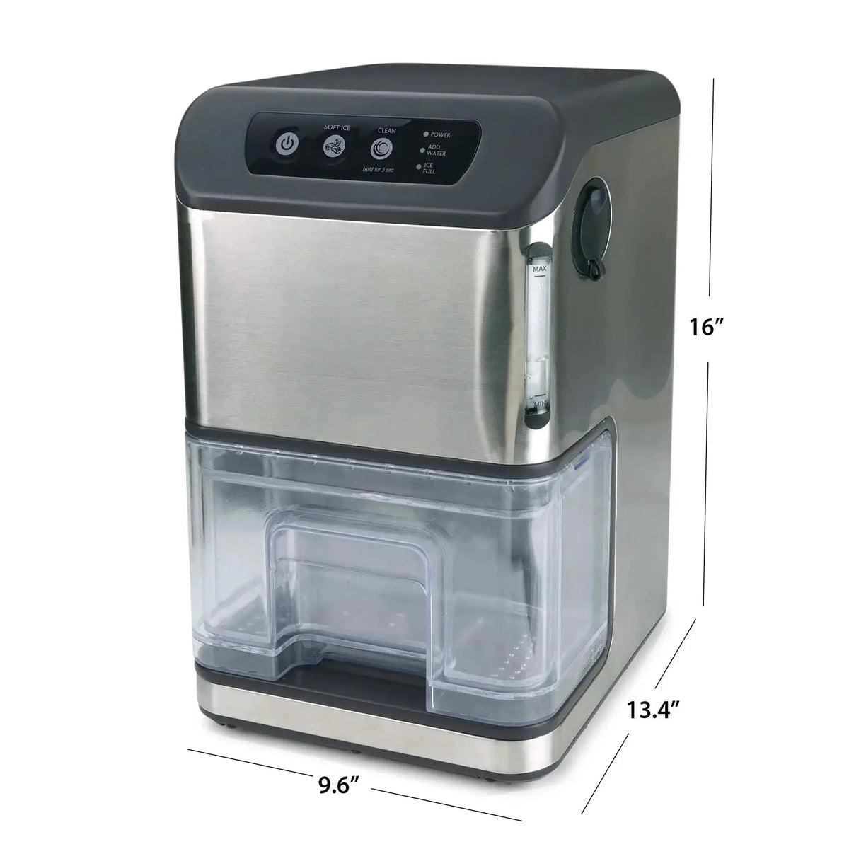 Portable Countertop Ice Maker for Soft Nugget Ice at Home Doba