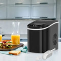Mini Portable Electric Ice Maker Machine with Ice Scoop Doba