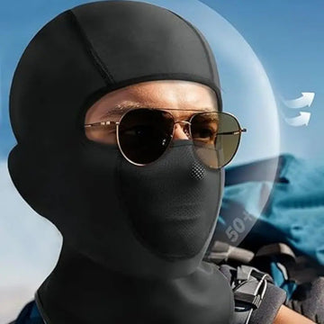 Cooling Breathable Balaclava Face Mask for Men Women Summer Full Head Cover Sun UV Protection for Motorcycle Work Ski Doba