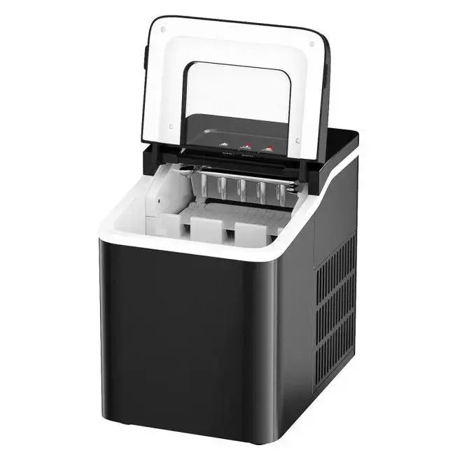 26lbs/24h Portable Countertop Ice Maker Machine with Scoop Doba
