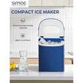 Mini Portable Electric Ice Maker Machine with Ice Scoop Doba