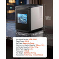 Countertop Ice Maker, 22 lbs per Day, Self-Cleaning Portable Machine with Tong, Drawer-Style Ice Access, Ice-Making Machine with Large Square Cubes, for Home, Kitchen, Office, Bar & Party Doba