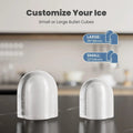 Countertop Ice Maker with Handle, 26lbs/24H Portable Ice Machine, 9 Bullet Ice Cubes Ready in 6 Mins, Self-Cleaning, Quiet Compact Ice Maker for Home, Kitchen, RV, Camping Doba