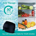 360° Massage Migraine Relief Hat Stress Relief Eye Mask Gel Hot Cold Therapy Headache Pain Relief Cap  Ice Head Wrap for Headache and Puffy Eyes Doba