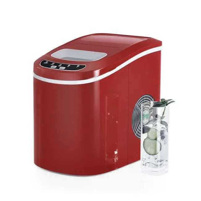 Mini Portable Electric Ice Maker Machine with Ice Scoop Doba