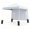 Adjustable 9x9 Outdoor Canopy Tent with Waterproof Sidewalls and UPF 50+ Protection Doba