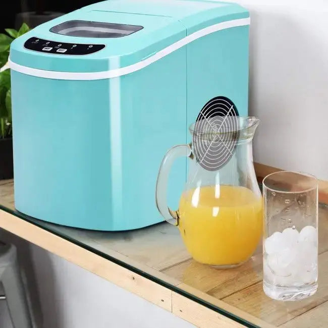 Mini Portable Electric Ice Maker Machine with Ice Scoop Doba