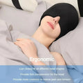 360° Massage Migraine Relief Hat Stress Relief Eye Mask Gel Hot Cold Therapy Headache Pain Relief Cap  Ice Head Wrap for Headache and Puffy Eyes Doba
