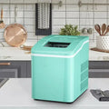 26lbs/24h Portable Countertop Ice Maker Machine with Scoop Doba