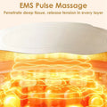 EMS Lower Back Massager Heating Pad Cordless Heating Pad for Back Belly Waist with Remote Magnetic Host 8 Modes 19 Intensity Levels 3 Heating Levels Doba